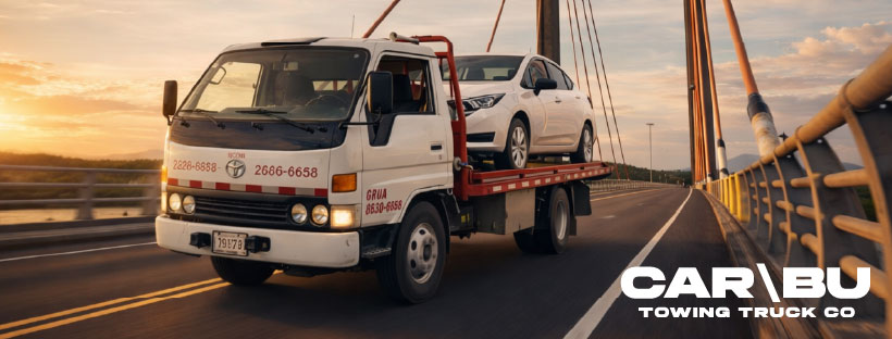 Servicio de Grúas Carbu en Guanacaste